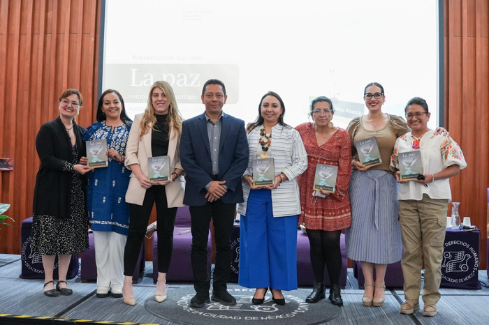 Jorge Llaven presenta en CDMX su obra “La paz como derecho humano”