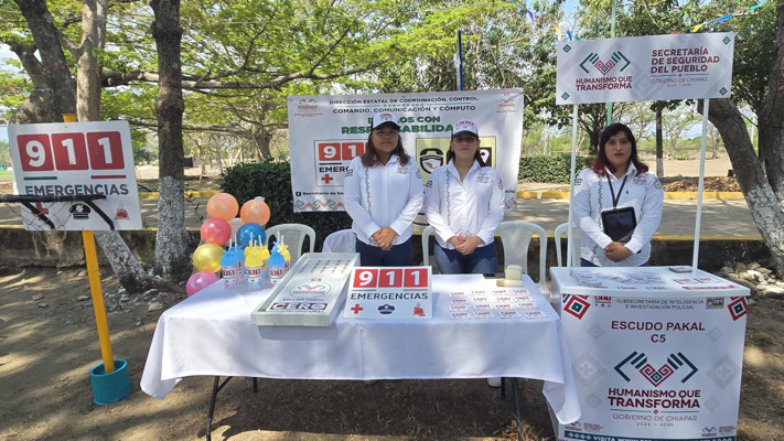 SSP participa en Jornada por la Paz y recibe capacitación del sector salud