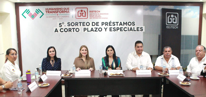 Efectúa Isstech 5º Sorteo de Préstamos Electrónicos a Corto Plazo y Especiales