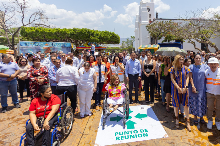 Participa Congreso del Estado en Simulacro Nacional 2025