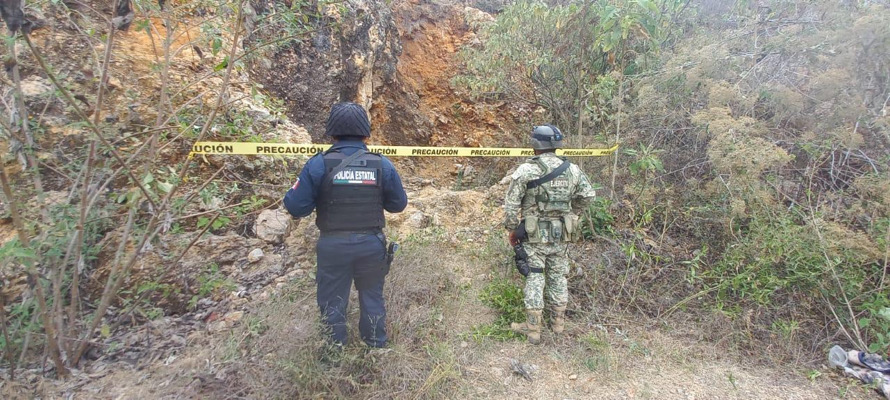 En operativo interinstitucional aseguran armas y municiones en Amatenango de la Frontera