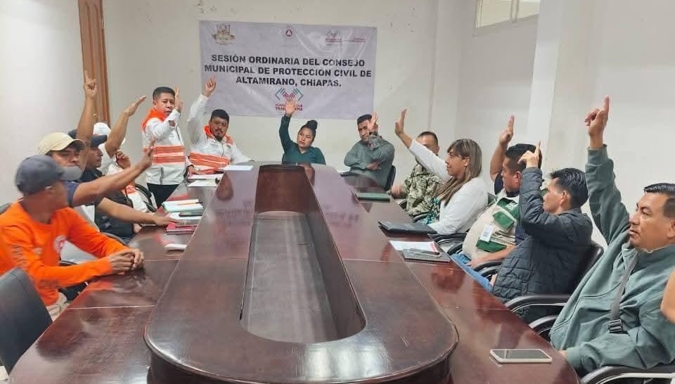 Altamirano refuerza acciones de seguridad para semana santa 2025