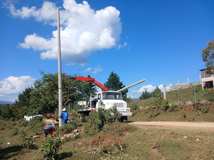 El ejido Guadalupe Victoria contará con electrificación; se da el banderazo a los trabajos