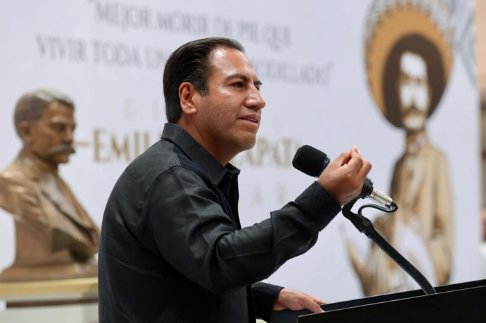 Eduardo Ramírez destaca que el legado de Emiliano Zapata sigue vigente e inspira a la Nueva ERA