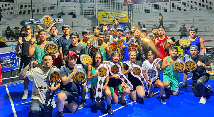 Sobresaliente Campeonato Estatal de Boxeo Amateur “Rey Pakal y Reina Maya 2025” que organizó SNEBA Chiapas