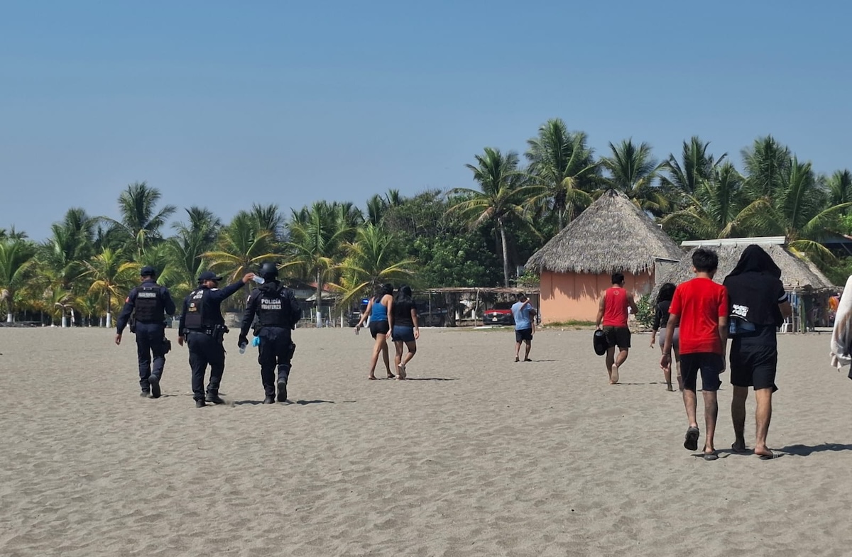 SSP establece recorridos de seguridad y vigilancia en playas de Tapachula
