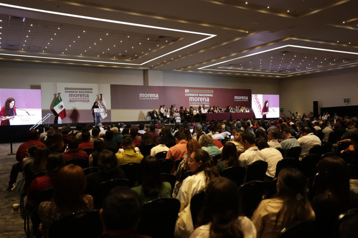 Eduardo Ramírez participa en la VI Sesión Ordinaria del Consejo Nacional de Morena