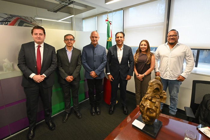 En reunión con titular de la SICT, Eduardo Ramírez destaca beneficios del proyecto “La autopista es nuestra”