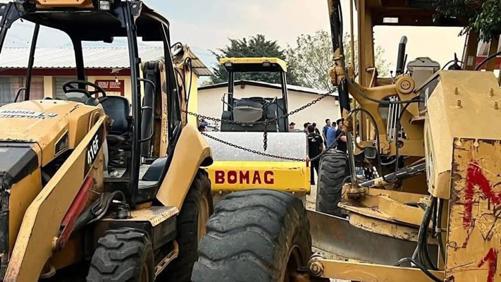 Ejidatarios de San Antonio Bulojib reclaman incumplimiento de obra pública