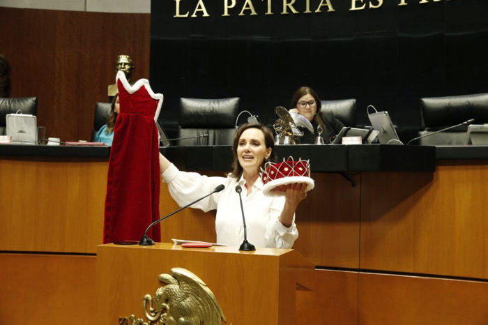 Lilly Téllez arremete contra Noroña: lo llama “reyezuelo de los narcopolíticos”