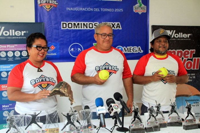 El Softbol Municipal de Tuxtla lazará el “Play Ball” de la 2ª Fuerza varonil y mixto