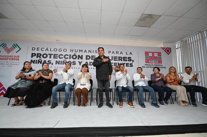 Reafirma Eduardo Ramírez compromiso total con las mujeres y la niñez de Chiapas