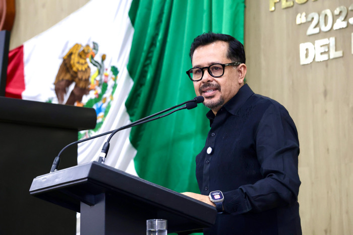 A continuar trabajando por la paz y seguridad en Chiapas, llamó el diputado Mario Guillén Guillén