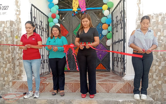 Un paso firme hacia el desarrollo infantil; inauguran instalaciones del CAIC de Altamirano