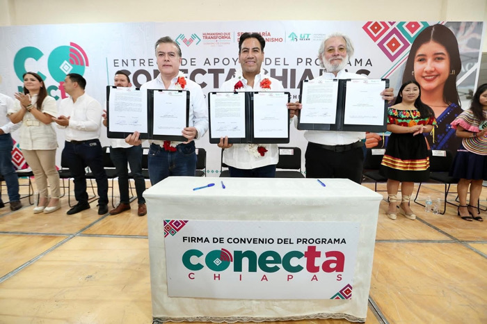 En Ocosingo, Eduardo Ramírez reafirma su compromiso con las juventudes y el impulso al campo