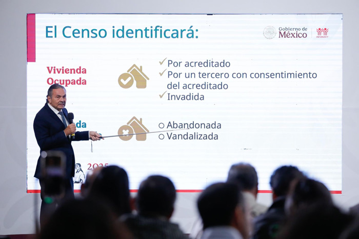 Censo de vivienda realizado por INFONAVIT y Secretaría del Bienestar permitirá dar soluciones a las familias