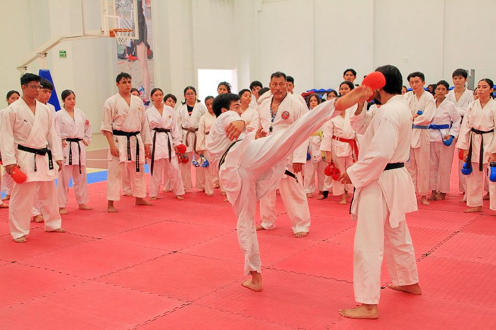 ADTKDECH lleva con éxito el Campamento de Karate  rumbo a Olimpiada Nacional 2025