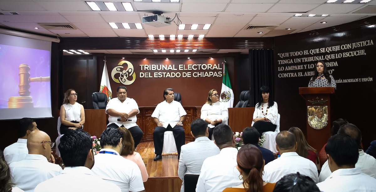 Conmemora Tribunal Electoral del Estado de Chiapas XXXI Aniversario de creación