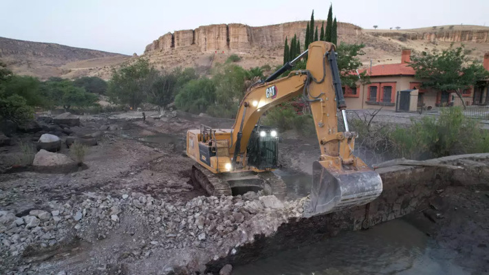 Inician desmantelamiento de presas ilegales construidas por César Duarte