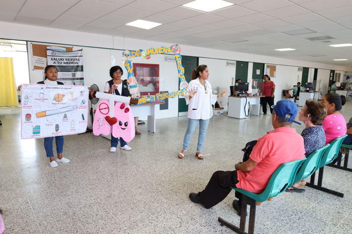 Promueve IMSS Chiapas actividad física en UMF Tapachula, para prevenir el consumo de cigarro