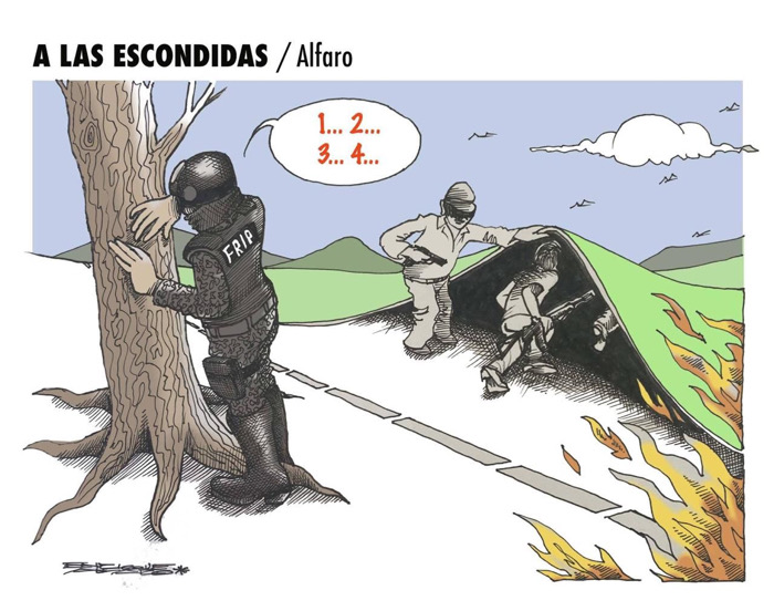 A las escondidas / Enrique Alfaro