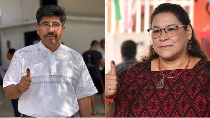 Hugo Aguilar y Lenia Batres lideran la elección para presidir la Suprema Corte