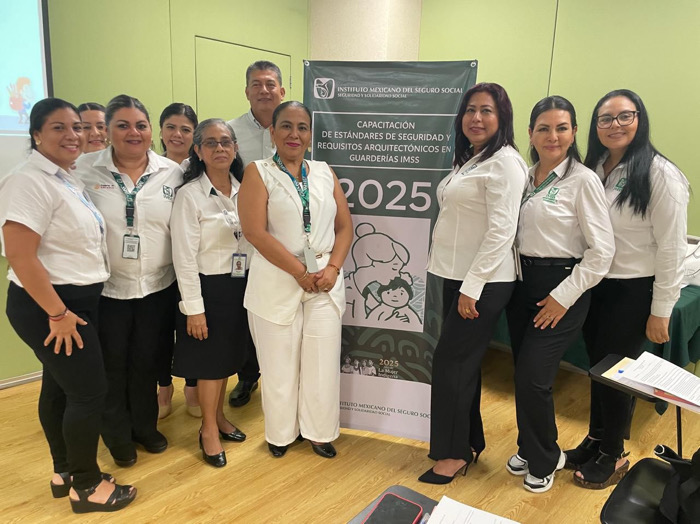Fortalece IMSS Chiapas estándares de seguridad y requisitos arquitectónicos en Guarderías