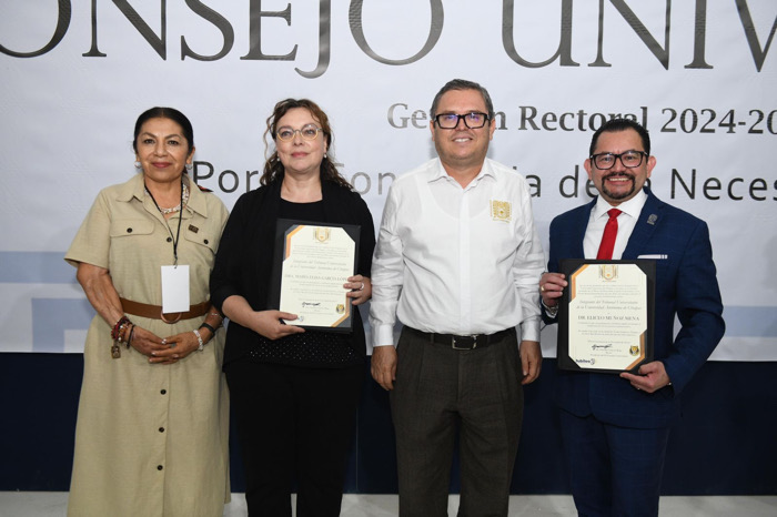 Aprueba Consejo Universitario de la UNACH entregar el Doctorado Honoris Causa a Javier Espinosa Mandujano y Carlos Navarrete Cáceres