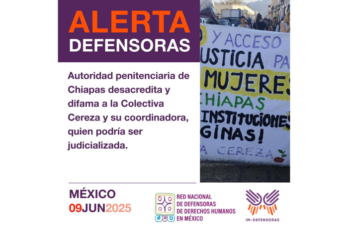 Organizaciones alertan sobre criminalización de activista 