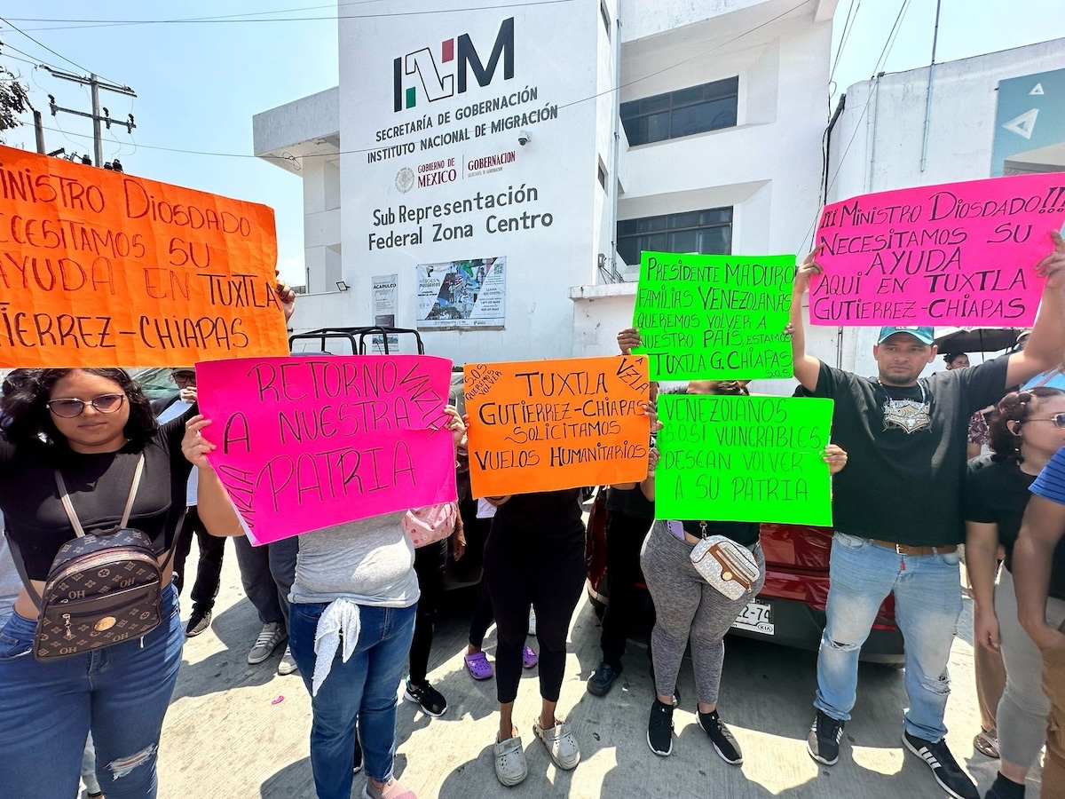 Colapso institucional en atención a personas migrantes en Chiapas