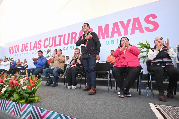 “Chiapas camina con sus pueblos”: Eduardo Ramírez da inicio a construcción de La ruta de las Culturas Mayas