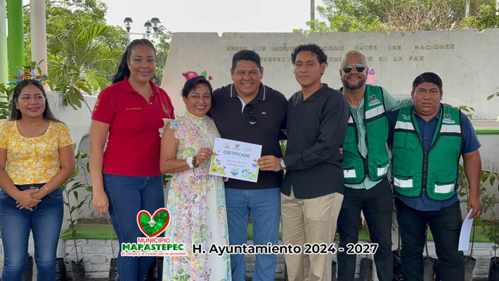 Instalan Estación de Polinizadores en Mapastepec