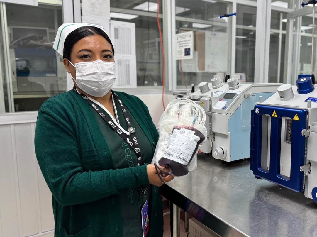 En un acto de generosidad, ciclistas y población donaron sangre en hospitales del IMSS Chiapas