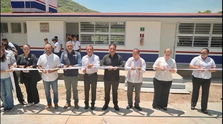 Comunidad educativa del Cobach agradece al gobernador Eduardo Ramírez la construcción de espacios dignos