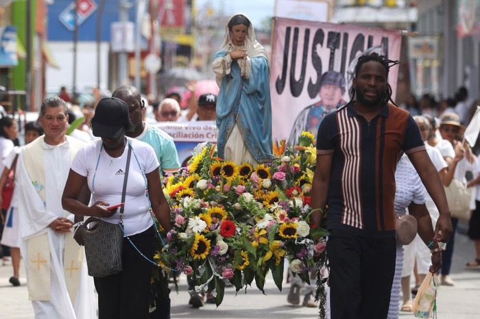 Peregrinan por la paz en Tapachula; exigen frenar violencia e inseguridad