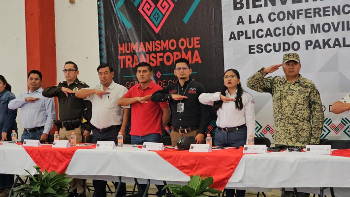 Presentan aplicación móvil escucho Pakal en Altamirano para reforzar la seguridad ciudadana