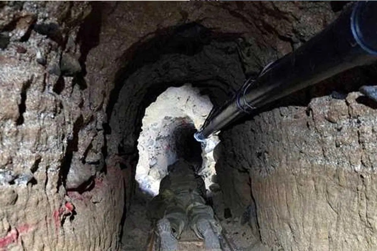 Hallan túnel de 600 metros en Tijuana utilizado para tráfico de drogas
