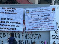 Hay paro de 72 horas en la Secretaría de Educación por incumplimiento de pago