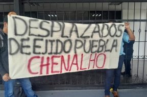 Persisten condiciones precarias para desplazados de Chenalhó desde 2016