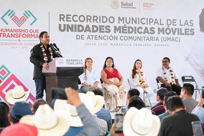 Desde Maravilla Tenejapa, Eduardo Ramírez reitera compromiso de gobernar cerca del pueblo