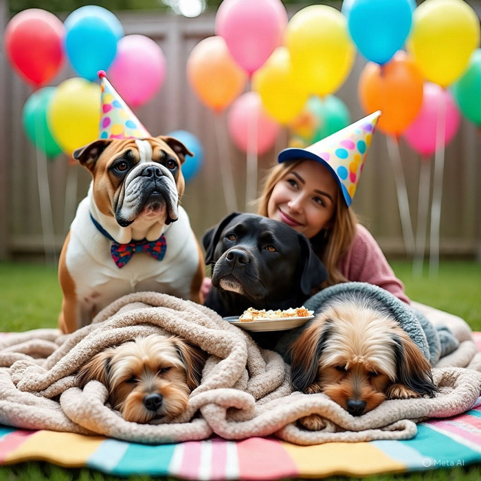 Perros con fiesta de cumpleaños, humanos con Prozac / Sarcasmo y café