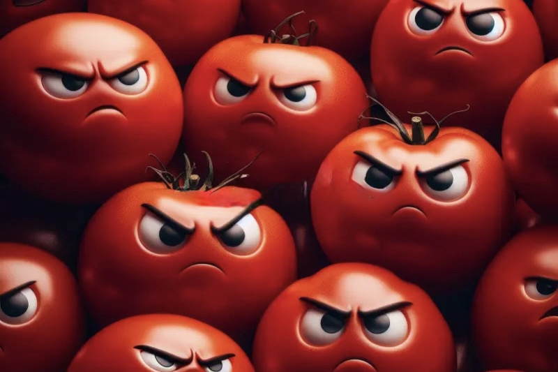 Crónica de un jitomate perseguido / Sarcasmo y café