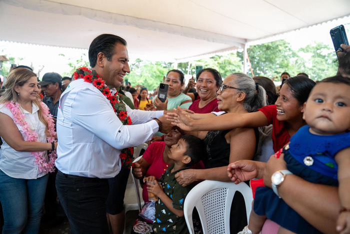Eduardo Ramírez impulsa acciones por la seguridad, equidad y educación en Marqués de Comillas
