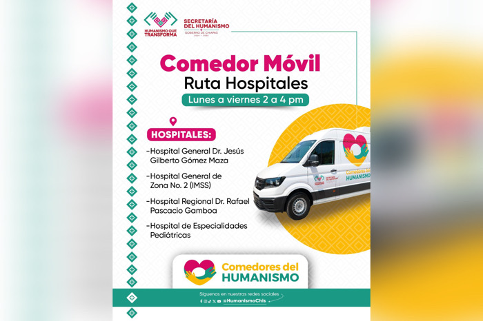 El Comedor Móvil amplía su cobertura en hospitales: Paco Chacón