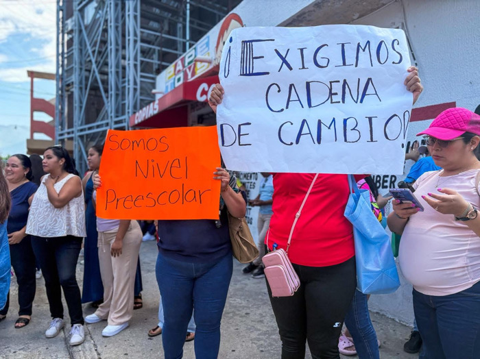 Docentes de preescolar exigen certeza en la cadena de cambios