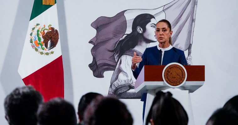 Sheinbaum rechaza alejarse de AMLO y acusa campaña de desinformación contra la 4T