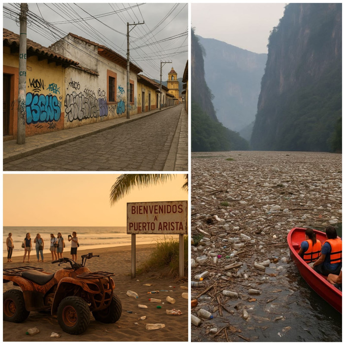 El turismo en vilo / A Estribor