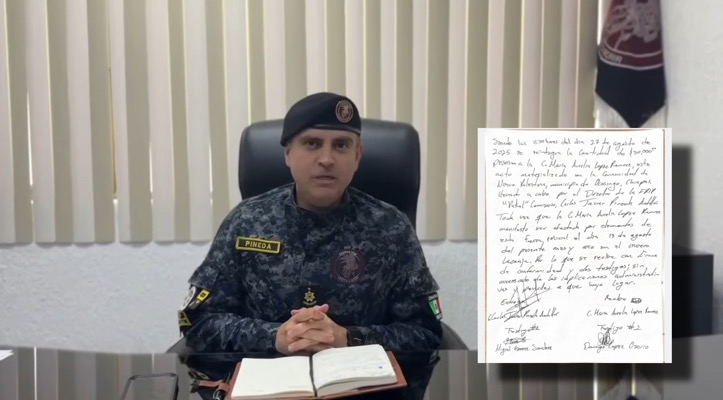 Difunden acta sobre devolución de 30 mil pesos tras denuncia de extorsión 