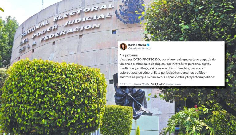 Concluye ciclo de disculpas en caso de violencia política de género contra diputada