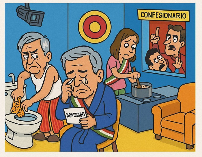 ¿Famosos en crisis, país en ruinas… ¿y si los encerramos a todos? / Sarcasmo y café